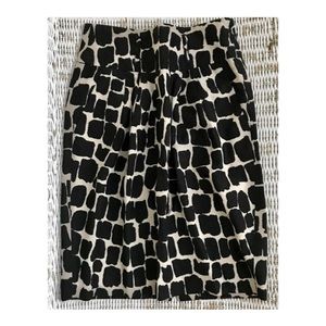 🆕{Banana Republic} Silk Blend Leopard Print Skirt